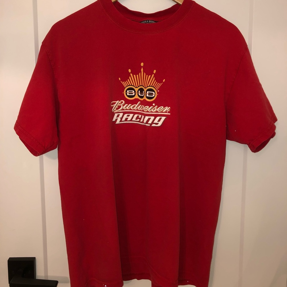 Vintage 90’s Budweiser Racing Tee